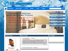 Tablet Screenshot of ltstemizlik.com